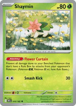 [10/244] – Shaymin – Destined Rivals – Reversed Holo