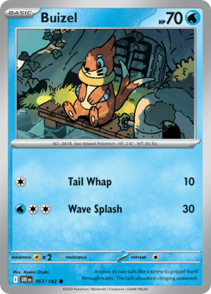 [57/244] – Buizel – Destined Rivals – Common