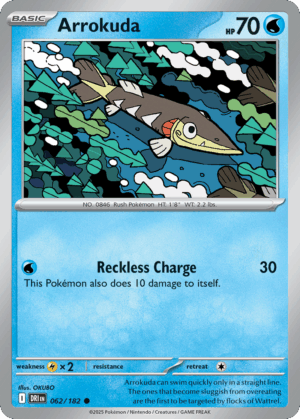 [62/244] – Arrokuda – Destined Rivals – Reversed Holo