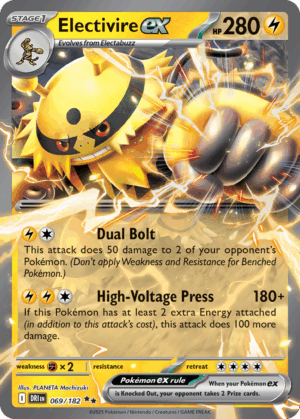 [69/244] – Electivire ex – Destined Rivals – EX