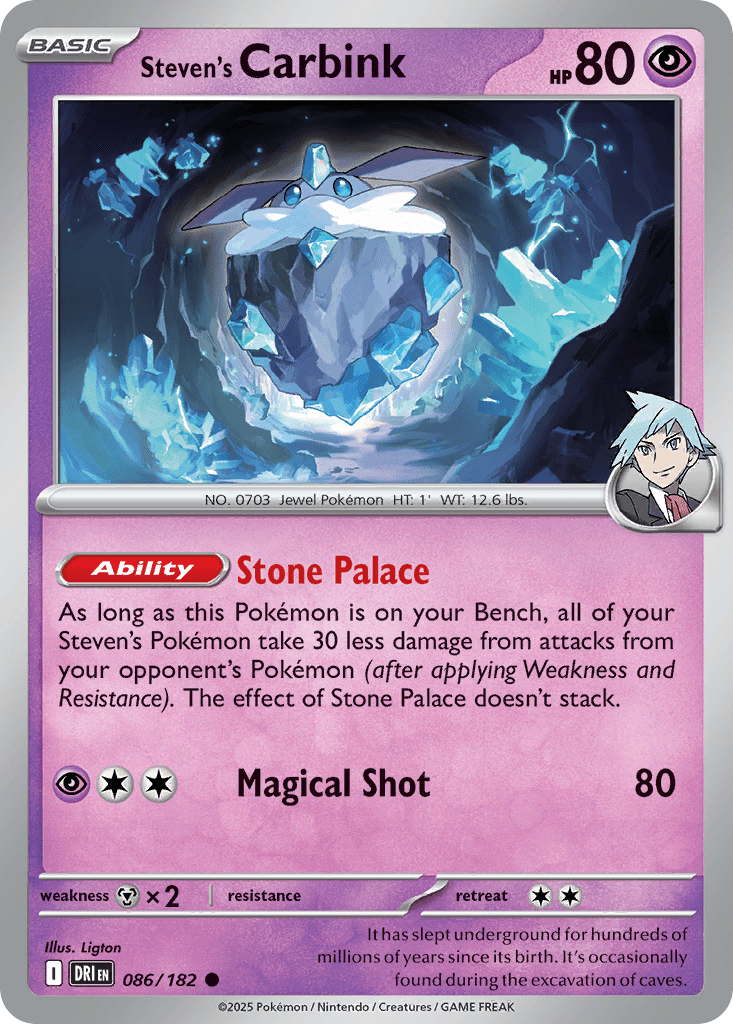 [86/244] - Steven's Carbink - Destined Rivals - Common - Pokefam.nl