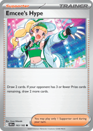 [163/244] – Emcee’s Hype – Destined Rivals – Reversed Holo