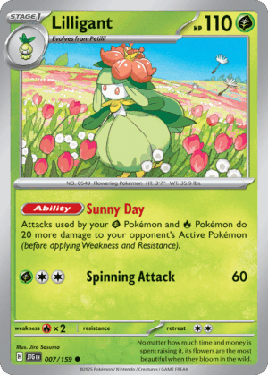 [7/190] – Lilligant – Journey Together – Reverse Holo