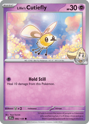 [66/190] – Lillie’s Cutiefly – Journey Together – Reverse Holo