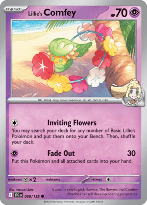 [68/190] – Lillie’s Comfey – Journey Together – Reverse Holo