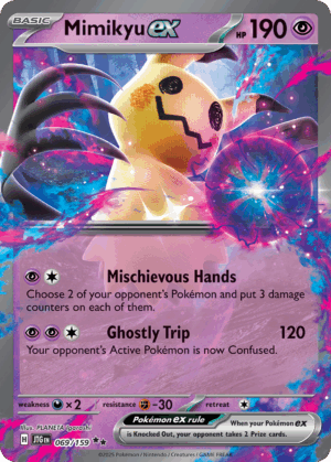 [69/190] – Mimikyu ex – Journey Together – EX