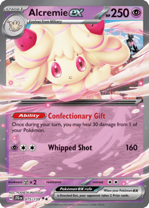 [75/190] – Alcremie ex – Journey Together – EX