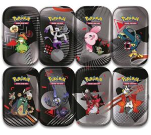 Mini-tin Black bolt & White flare