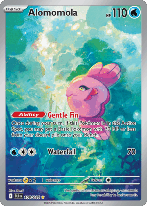 [108/086] – Alomomola – Black Bolt – Art Rare