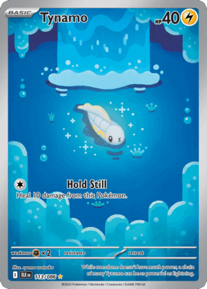 [113/086] – Tynamo – Black Bolt – Art Rare