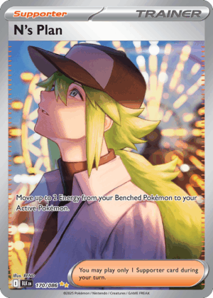 [170/086] – N’s Plan – Black Bolt – Art Rare