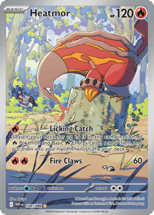 [104/086] – Heatmor – White Flare – Art Rare