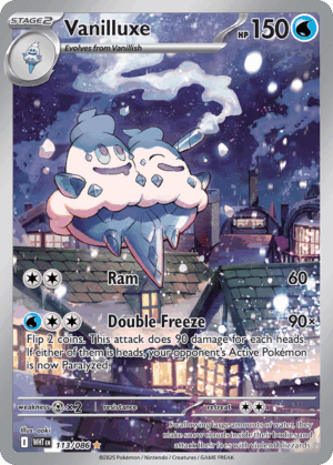 [113/086] – Vanilluxe – White Flare – Art Rare