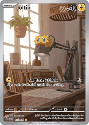 [116/086] – Joltik – White Flare – Art Rare