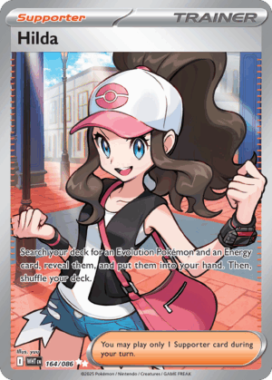 [164/086] – Hilda – White Flare – Art Rare