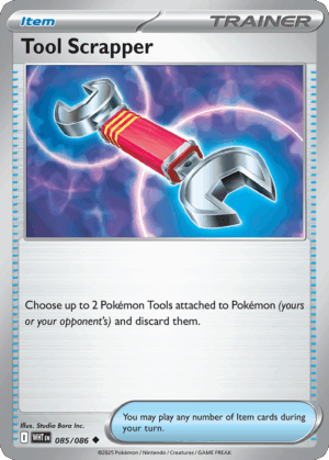 [085/086] – Tool Scrapper – White Flare – Pokeball