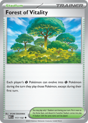 [117/132] – Forest of Vitality – Mega Evolution – Uncommon