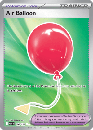 [166/132] – Air Balloon – Mega Evolution – Full Art Ultra Rare