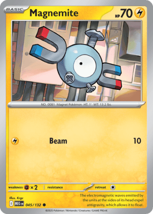 [045/132] – Magnemite – Mega Evolution – Common