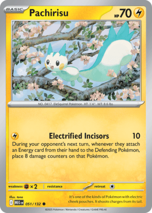[051/132] – Pachirisu – Mega Evolution – Common