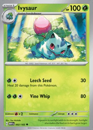 [002/165] – Ivysaur – 151 – Uncommon