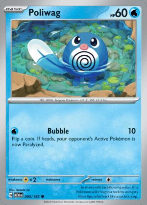 [60/165] – Poliwag – 151 – Common