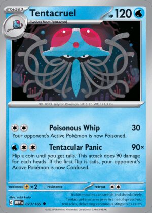 [073/165] – Tentacruel – 151 – Uncommon