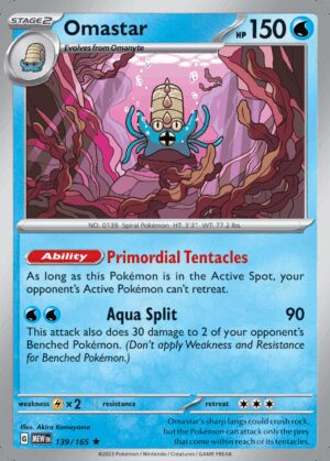[139/165] – Omastar – 151 – Holo