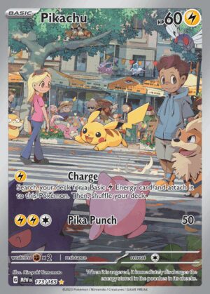 [173/165] – Pikachu – 151 – Illustration Rare