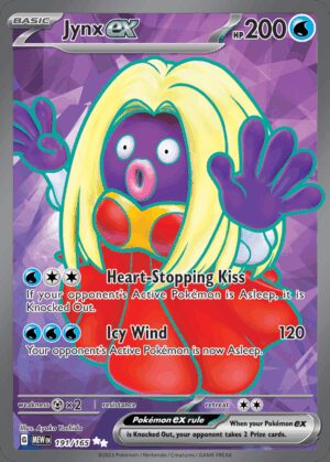 [191/165] – Jynx ex – 151 – Ultra Rare