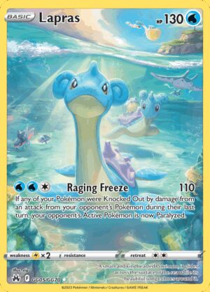 [GG05/70] – Lapras – Crown Zenith Galarian Gallery – Galarian Gallery