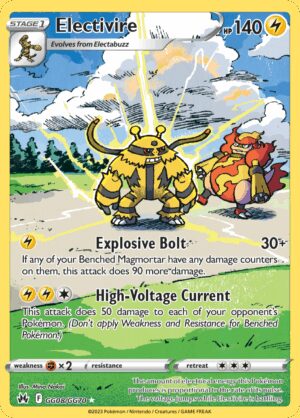 [GG08/70] – Electivire – Crown Zenith Galarian Gallery – Galarian Gallery