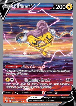 [GG41/70] – Raikou V – Crown Zenith Galarian Gallery – Galarian Gallery