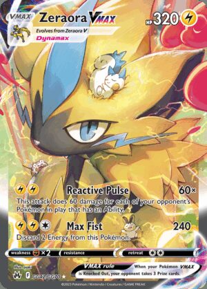 [GG42/70] – Zeraora VMAX – Crown Zenith Galarian Gallery – Galarian Gallery