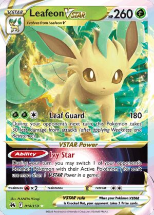 [014/159] – Leafeon VSTAR – Crown Zenith – Ultra Rare