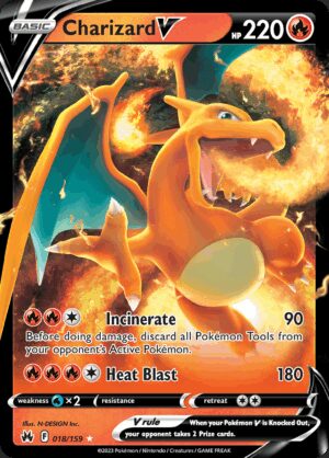 [018/159] – Charizard V – Crown Zenith – Ultra Rare
