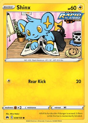 [039/159] – Shinx – Crown Zenith – Reverse Holo