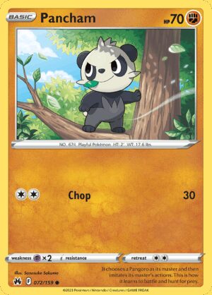 [072/159] – Pancham – Crown Zenith – Common