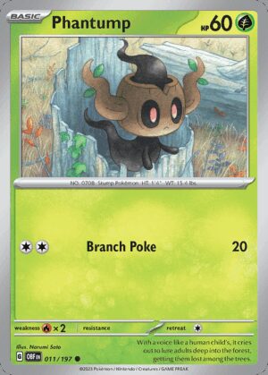 [011/197] – Phantump – Obsidian Flames – Reverse Holo