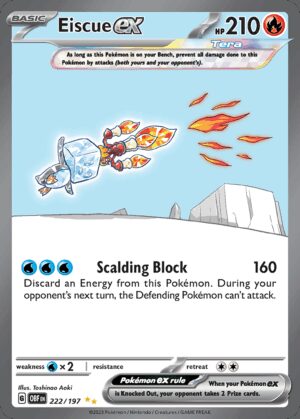 [222/197] – Eiscue ex – Obsidian Flames