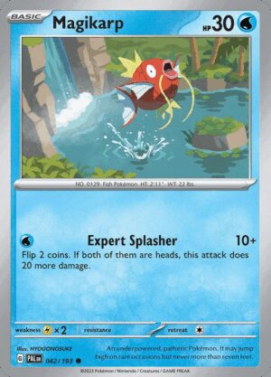 [42/193] – Magikarp – Paldea Evolved – Common