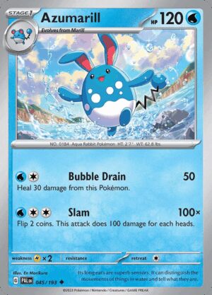 [045/193] – Azumarill – Paldea Evolved – Reverse Holo