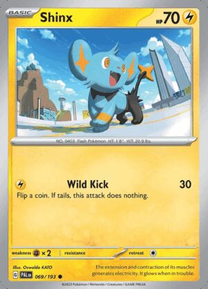 [069/193] – Shinx – Paldea Evolved – Reverse Holo