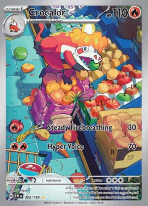 [202/193] – Crocalor – Paldea Evolved