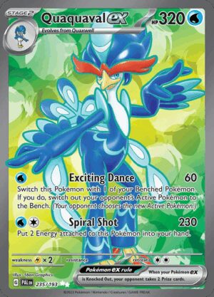[235/193] – Quaquaval ex – Paldea Evolved
