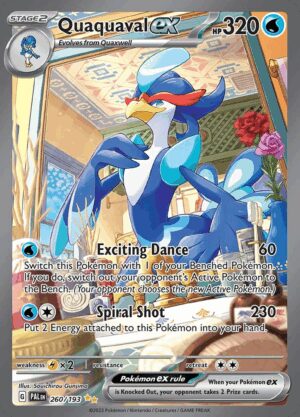 [260/193] – Quaquaval ex – Paldea Evolved