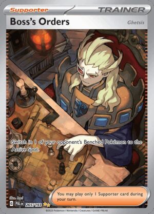 [265/193] – Boss’s Orders (Ghetsis) – Paldea Evolved