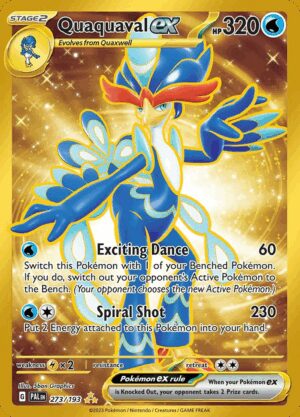 [273/193] – Quaquaval ex – Paldea Evolved