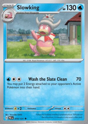 [19/131] – Slowking – Prismatic Evolutions – Uncommon