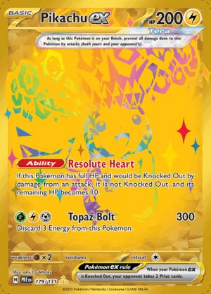 [179/131] – Pikachu ex – Prismatic Evolutions – nan